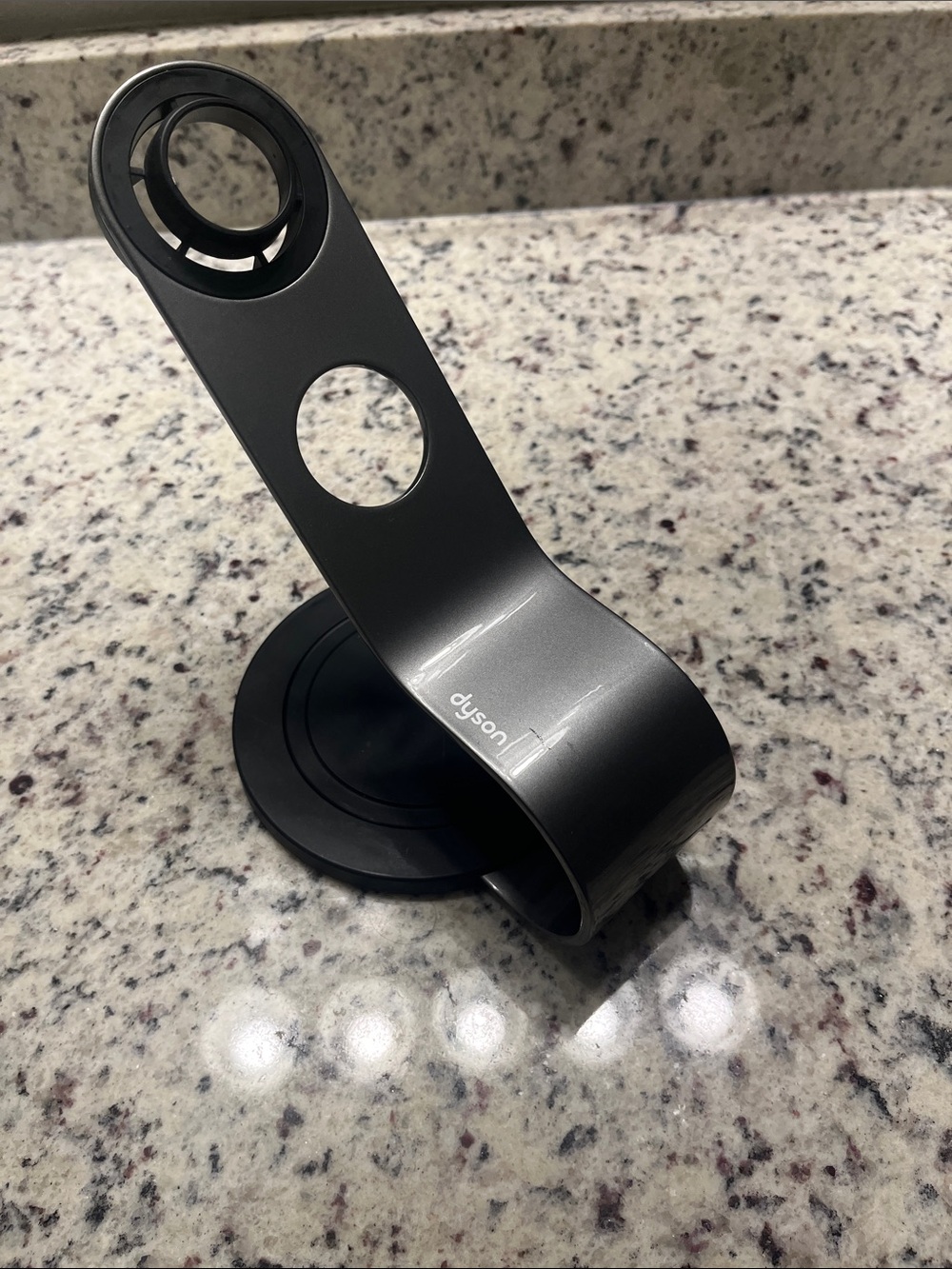 Dyson Gray Metallic Hair Tool Stand